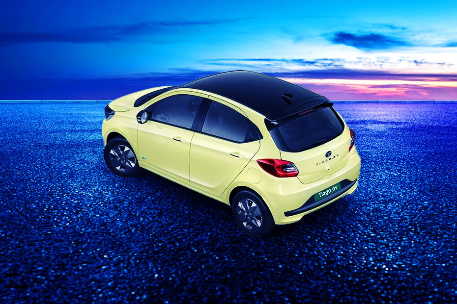 Tata Tiago EV Rear Left View