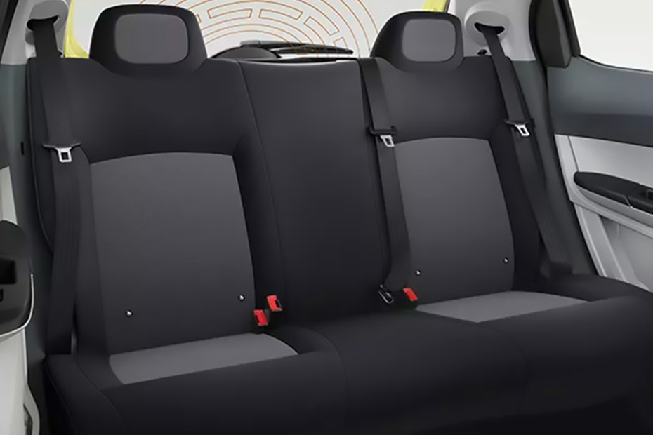 Tata Tiago EV Rear Seats