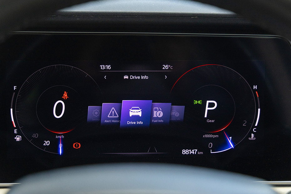 Mahindra XUV700 Settings Menu