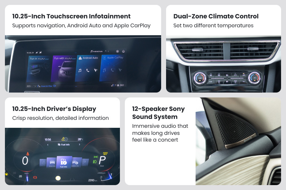 Mahindra XUV700 Visual summary