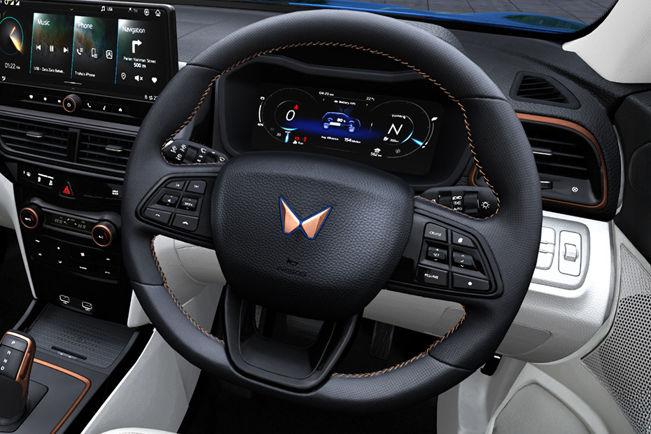 Mahindra XUV400 EV Steering Wheel