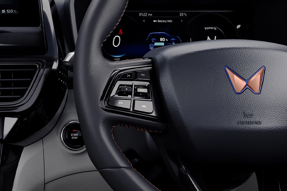 Mahindra XUV400 EV Recessed Steering Controls