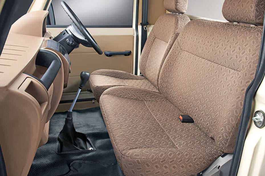 Mahindra Bolero PikUp ExtraLong Door view of Driver seat