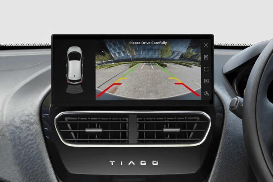 Tata Tiago Parking Camera Display