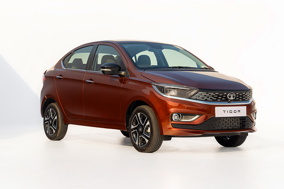 Tata Tigor Front Right Quarter View