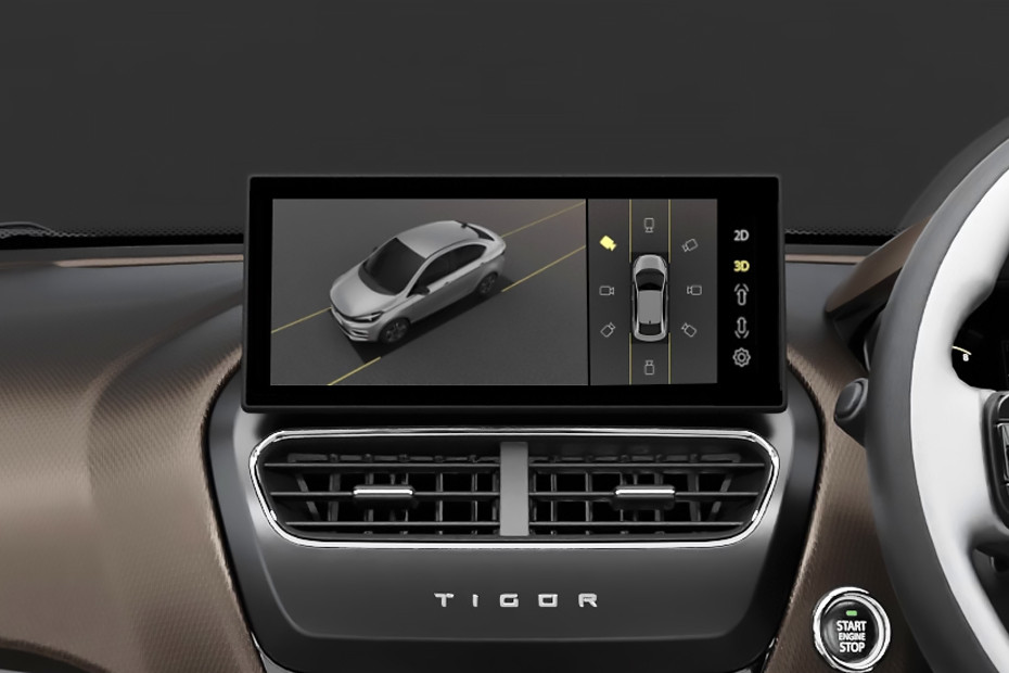 Tata Tigor Infotainment System Main Menu