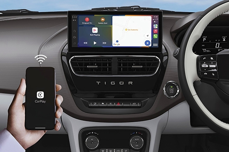 Tata Tigor Apple CarPlay