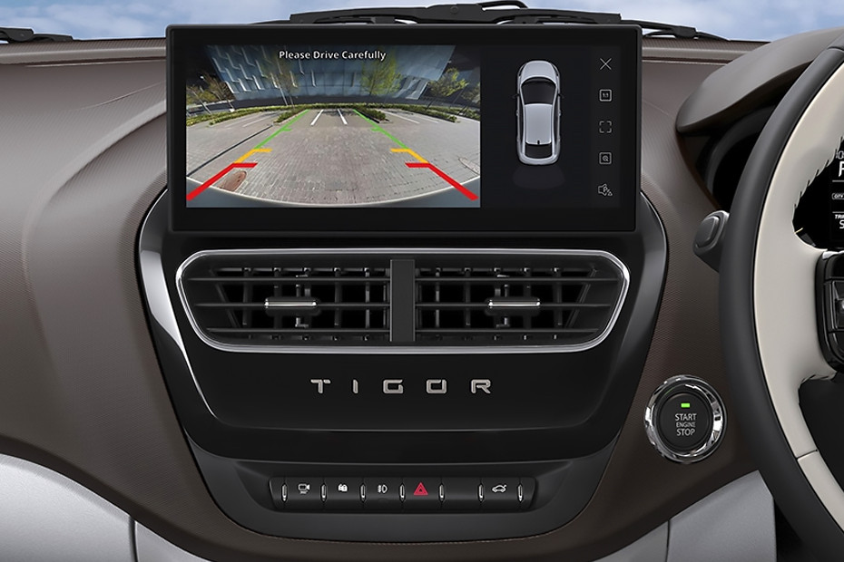 Tata Tigor Reverse Camera View