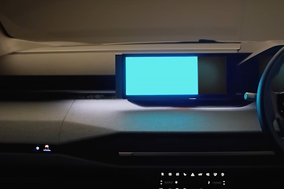 Tata Sierra Infotainment System Main Menu