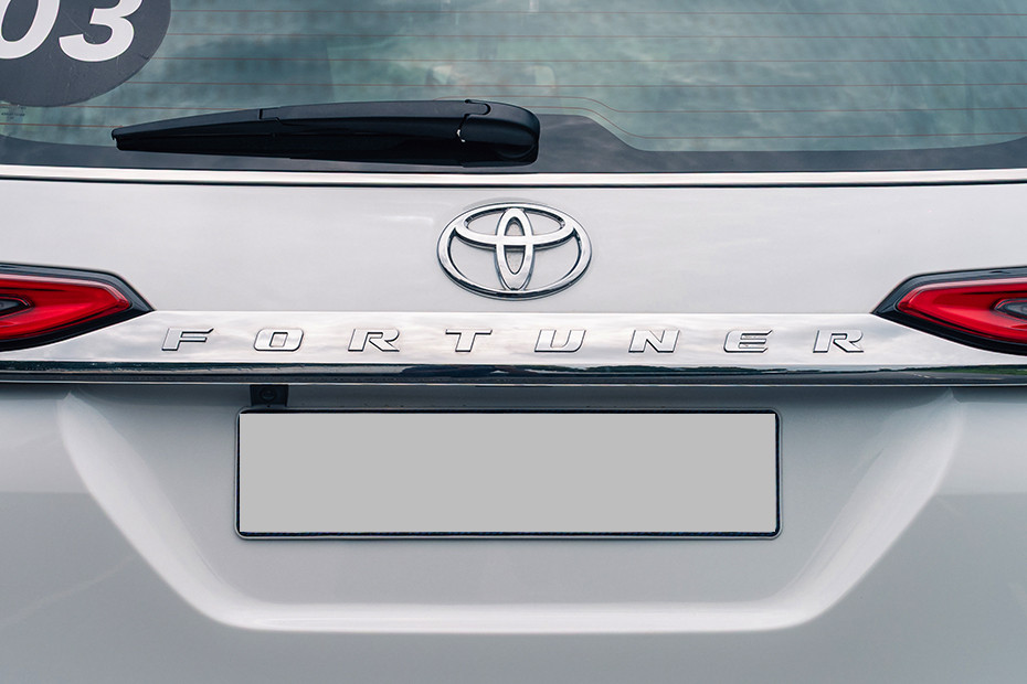 Toyota Fortuner Model Badge