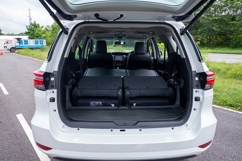 Toyota Fortuner Rear Seats (Turned Over)