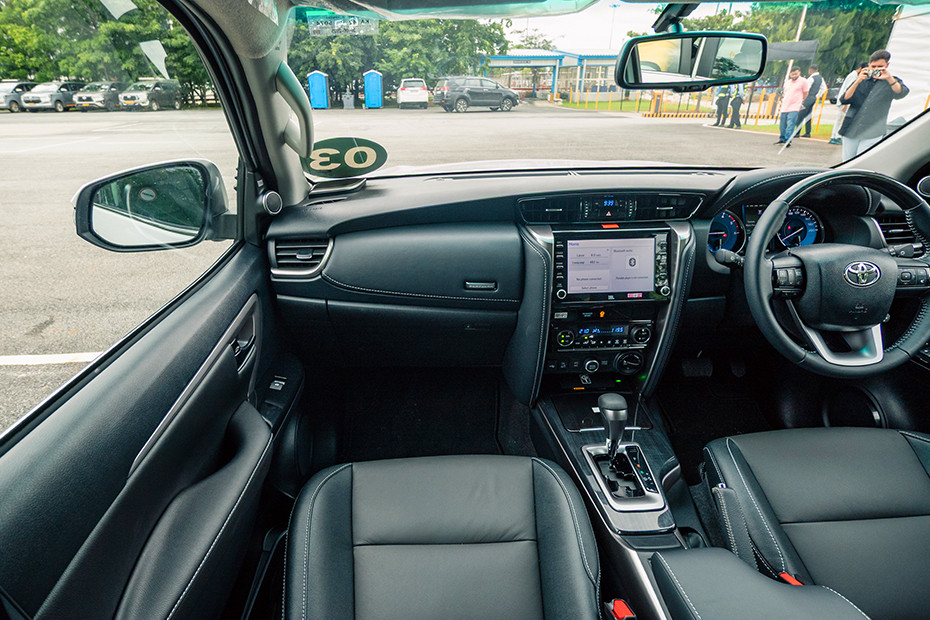 Toyota Fortuner Passenger View