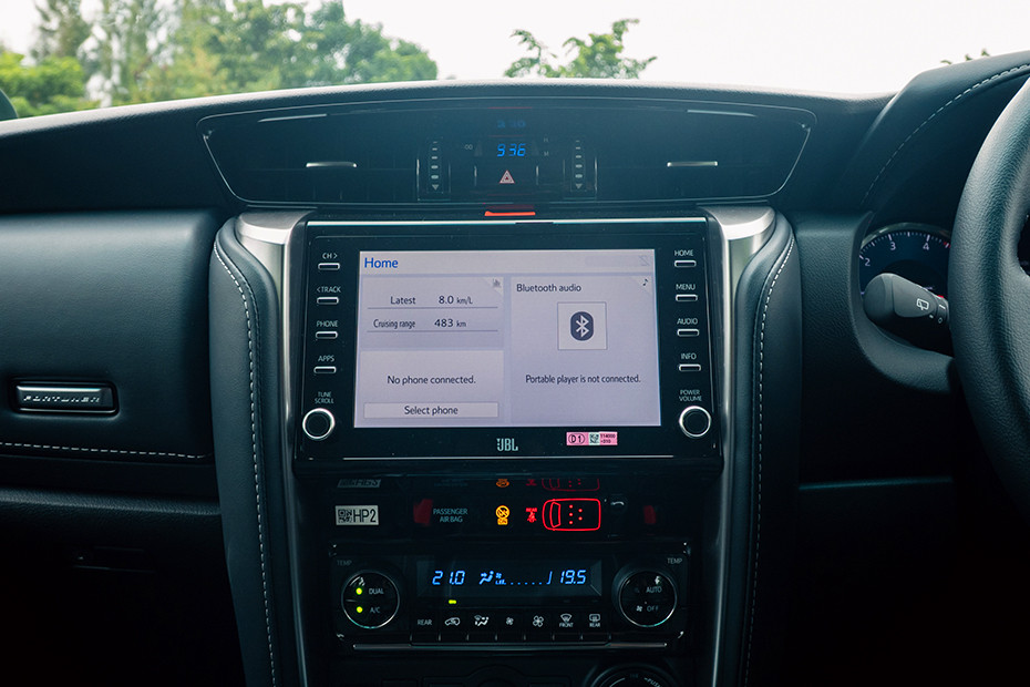 Toyota Fortuner Infotainment System