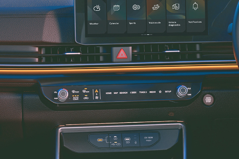 Kia Carnival AC Controls