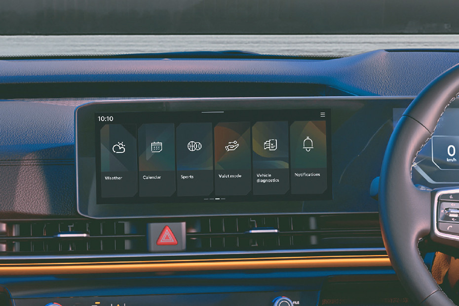 Kia Carnival Infotainment System Main Menu
