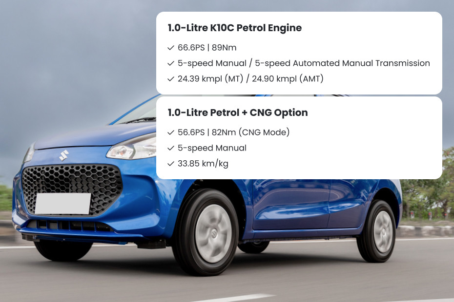 Maruti Alto K10 Visual summary
