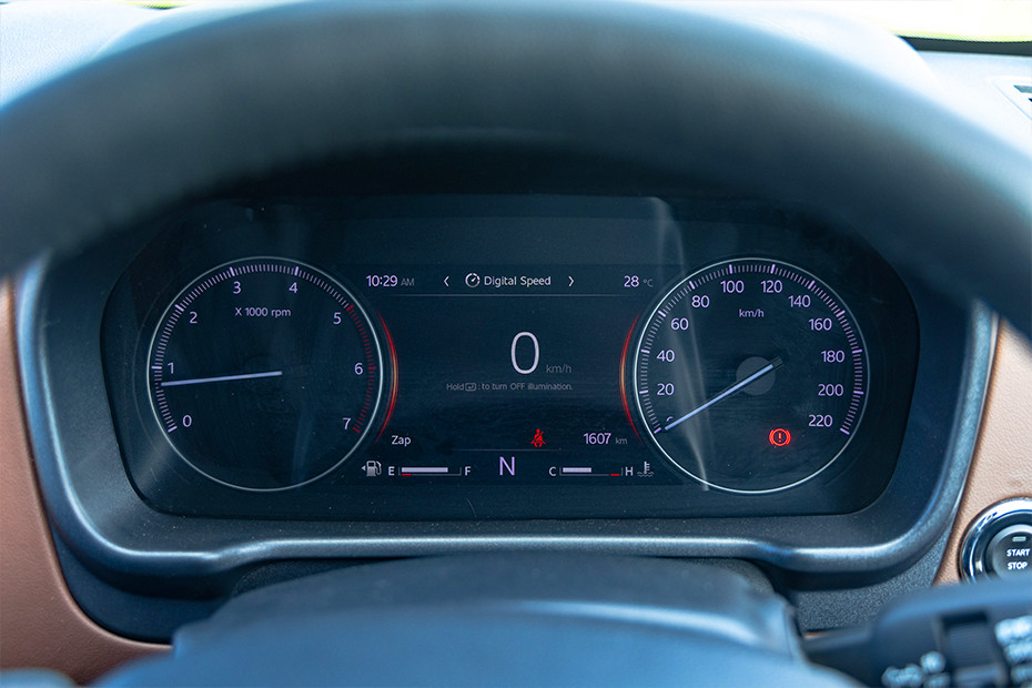 Mahindra Scorpio N Instrument Cluster