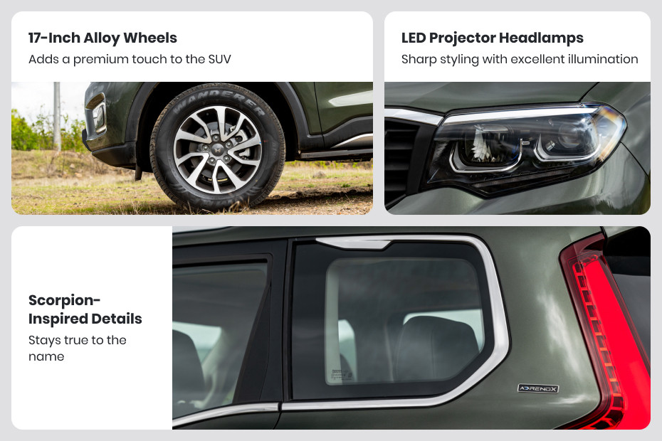 Mahindra Scorpio N Visual summary