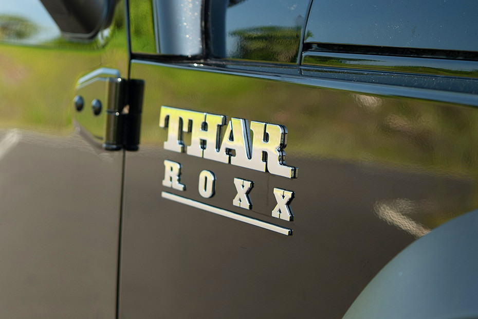 Mahindra Thar ROXX Model Badge