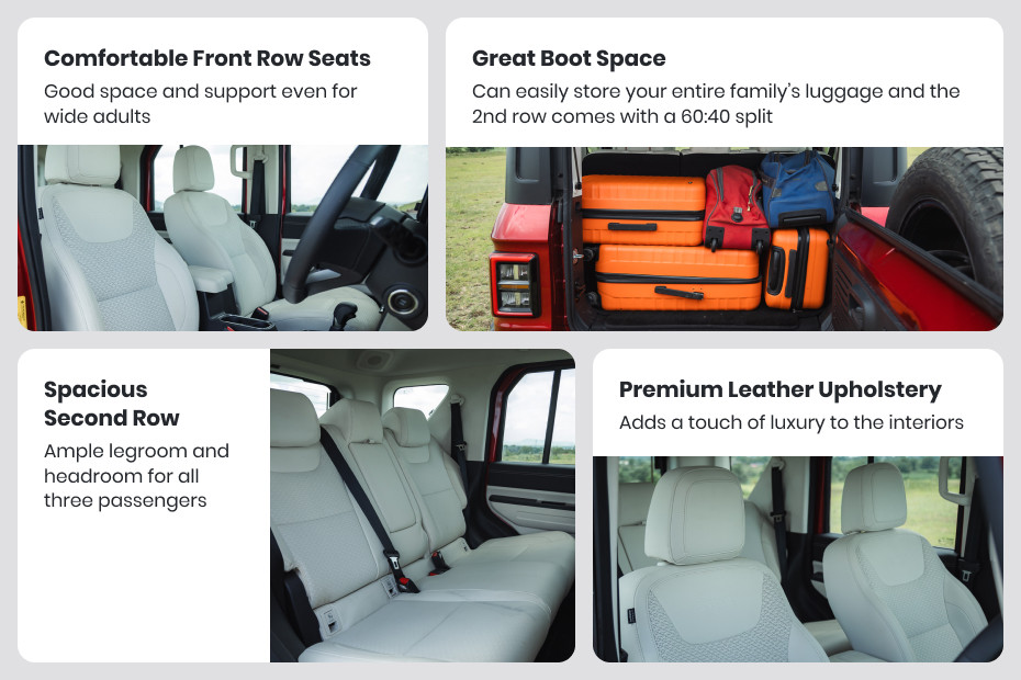 Mahindra Thar ROXX Visual summary