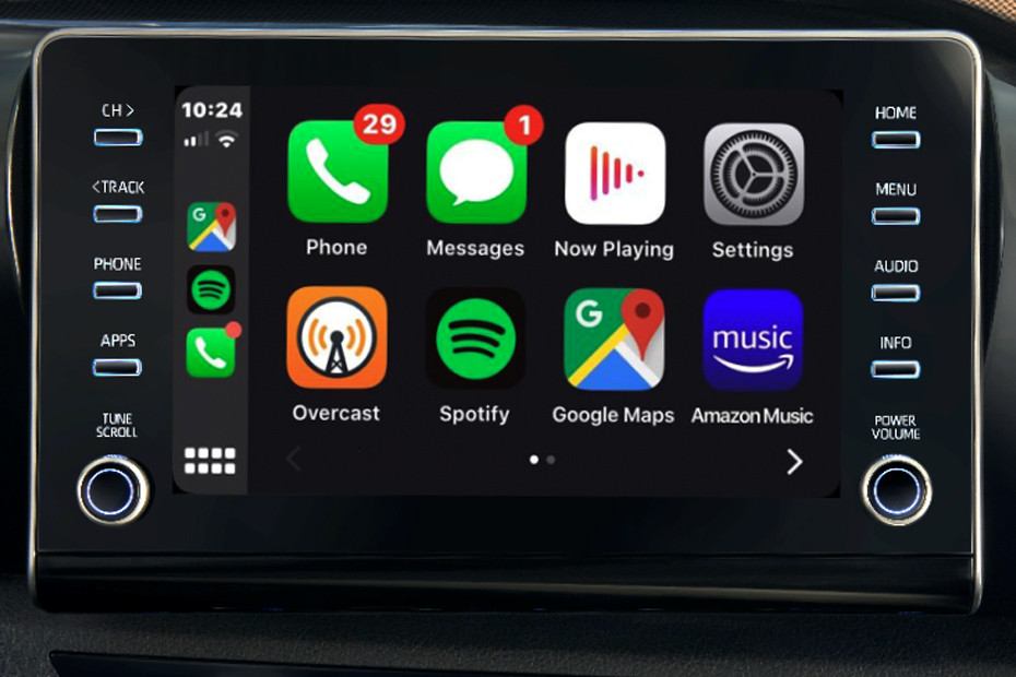 Toyota Hilux Infotainment System Main Menu