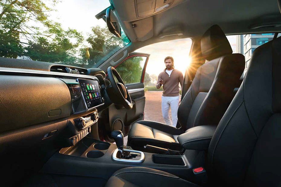 Toyota Hilux Door view of Driver seat