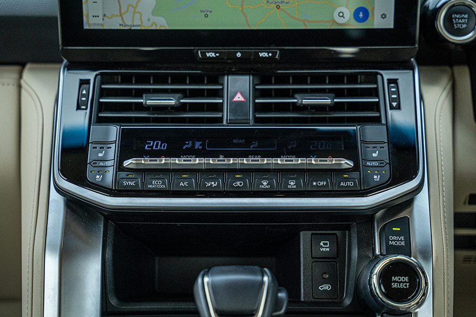 Toyota Land Cruiser 300 Switches In Centre Console