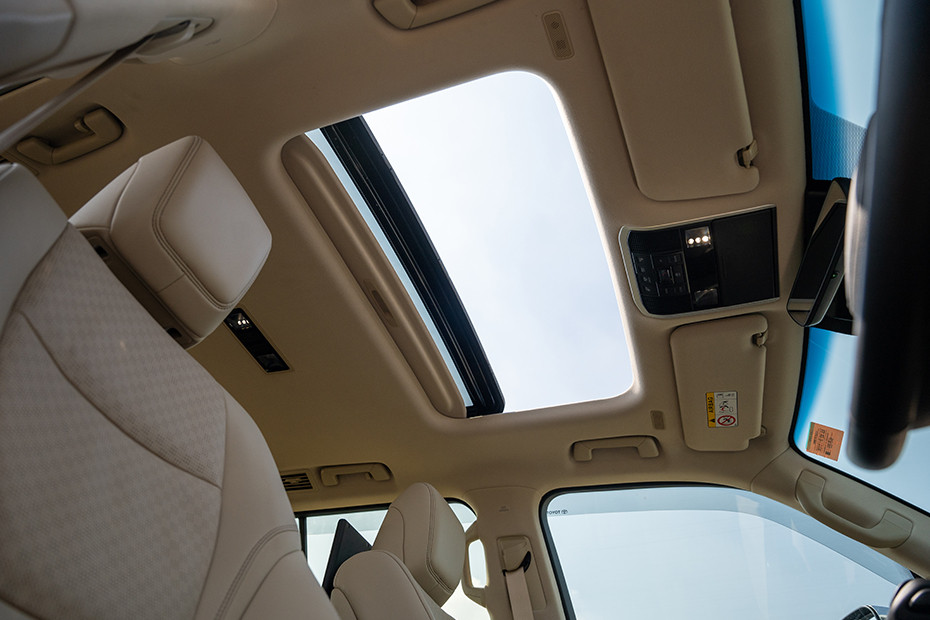 Toyota Land Cruiser 300 Sunroof (Inside View)
