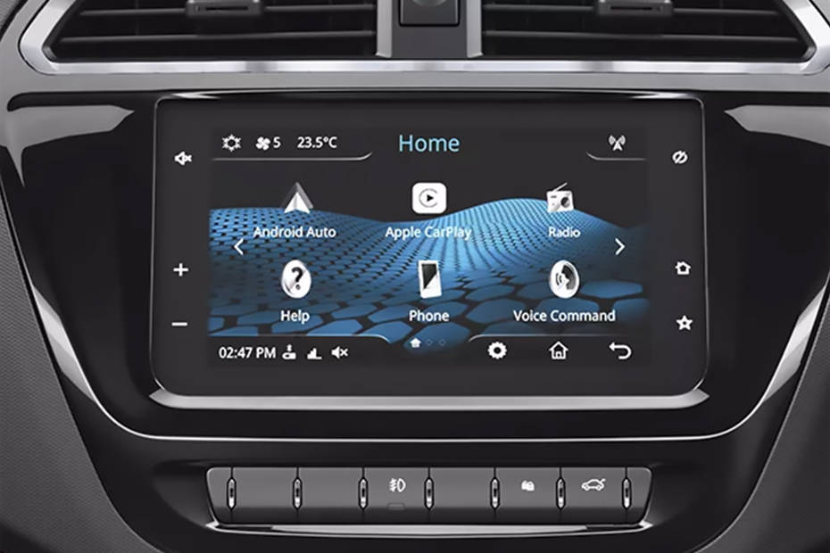 Tata Tiago NRG Infotainment System Main Menu