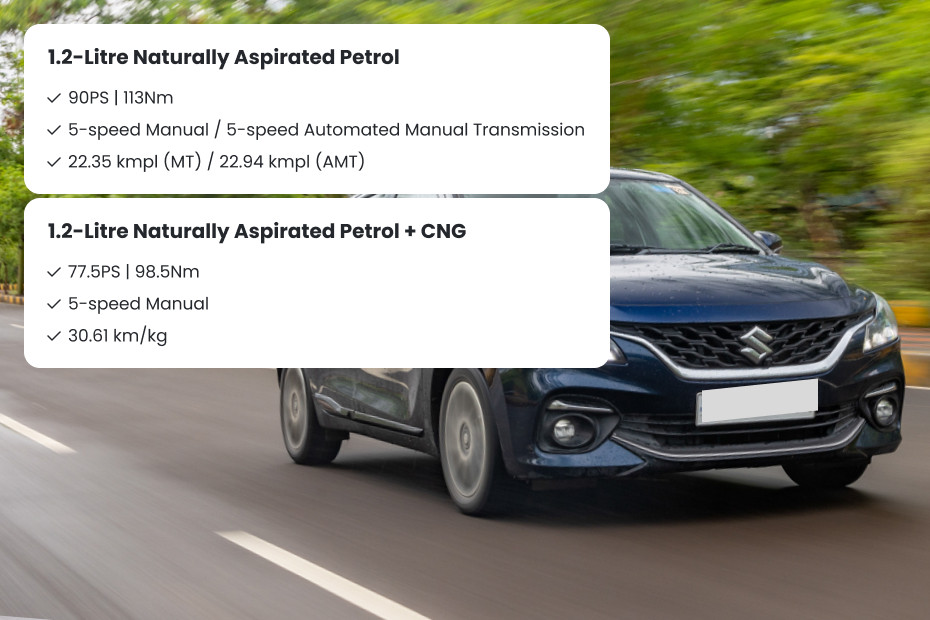 Maruti Baleno Visual summary