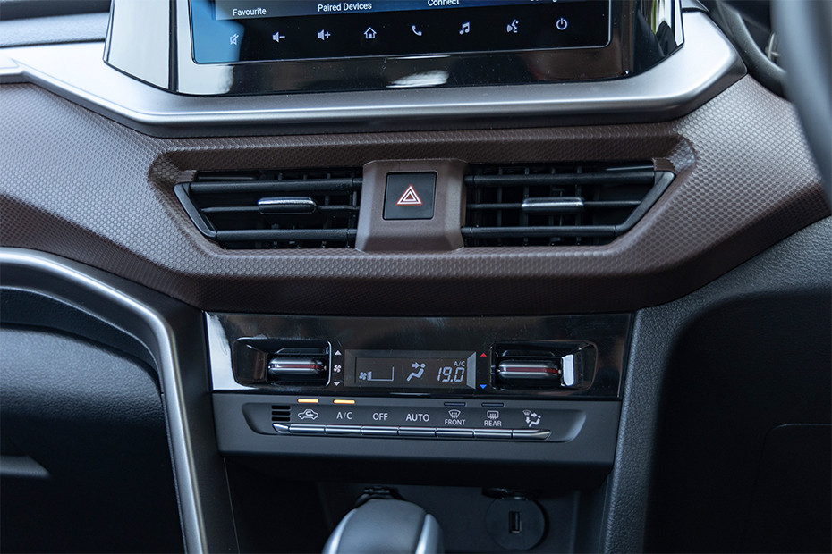 Maruti Brezza AC Controls