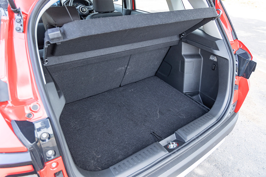 Maruti Brezza Complete Storage Area View