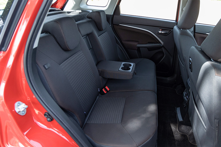 Maruti Brezza Rear Seats With Arm Rest