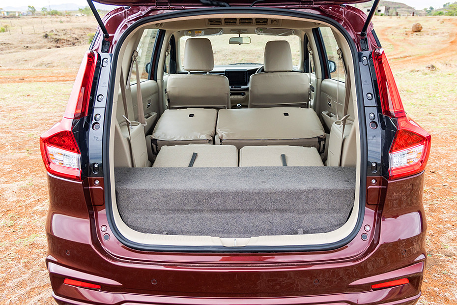 Maruti Ertiga Rear Seats (Turned Over)