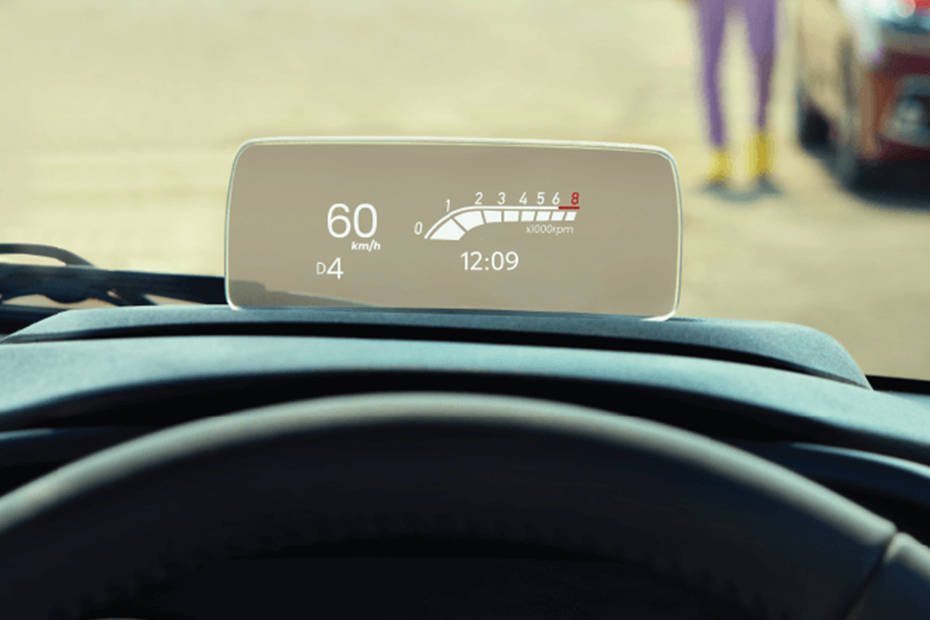 Toyota Glanza Heads Up Display