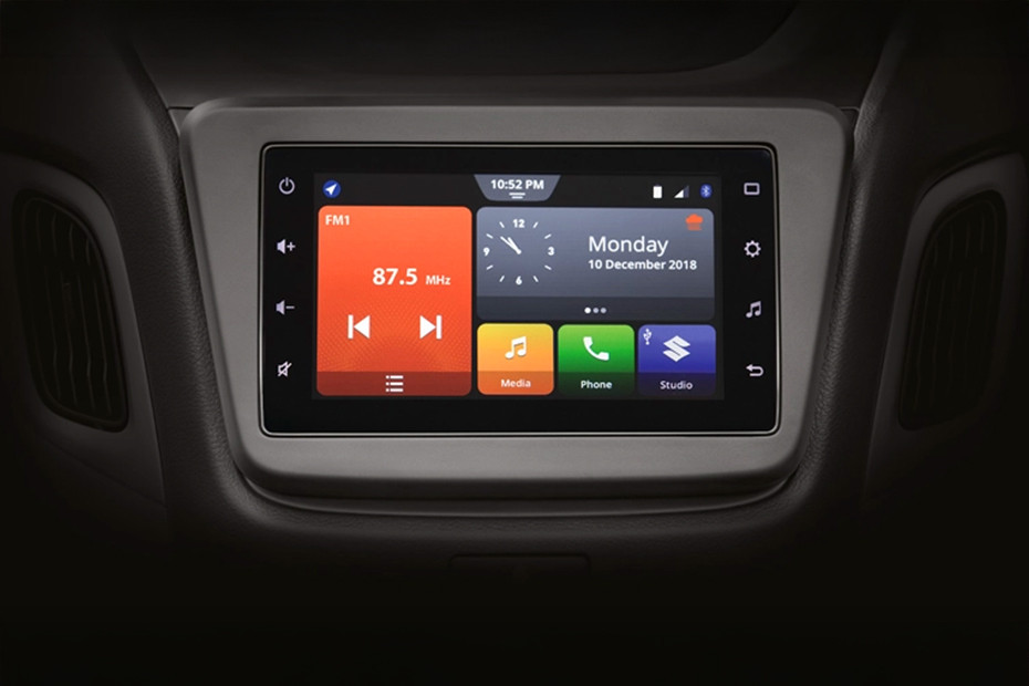 Maruti Wagon R Infotainment System Main Menu