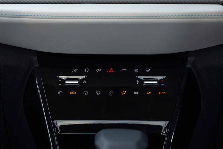 Tata Curvv EV AC Controls