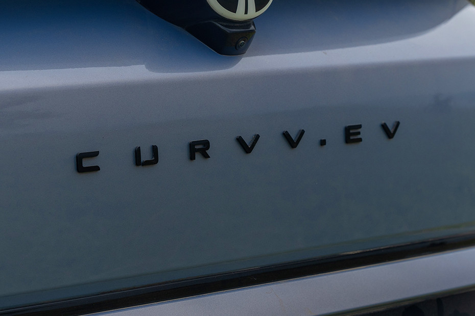 Tata Curvv EV Model Badge