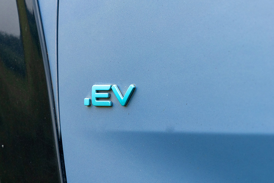 Tata Curvv EV Variant Badge