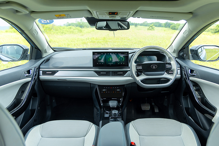 Tata Curvv EV Dashboard