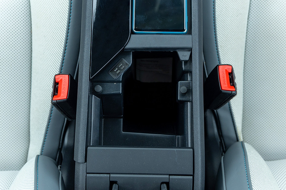 Tata Curvv EV Front Armrest Storage