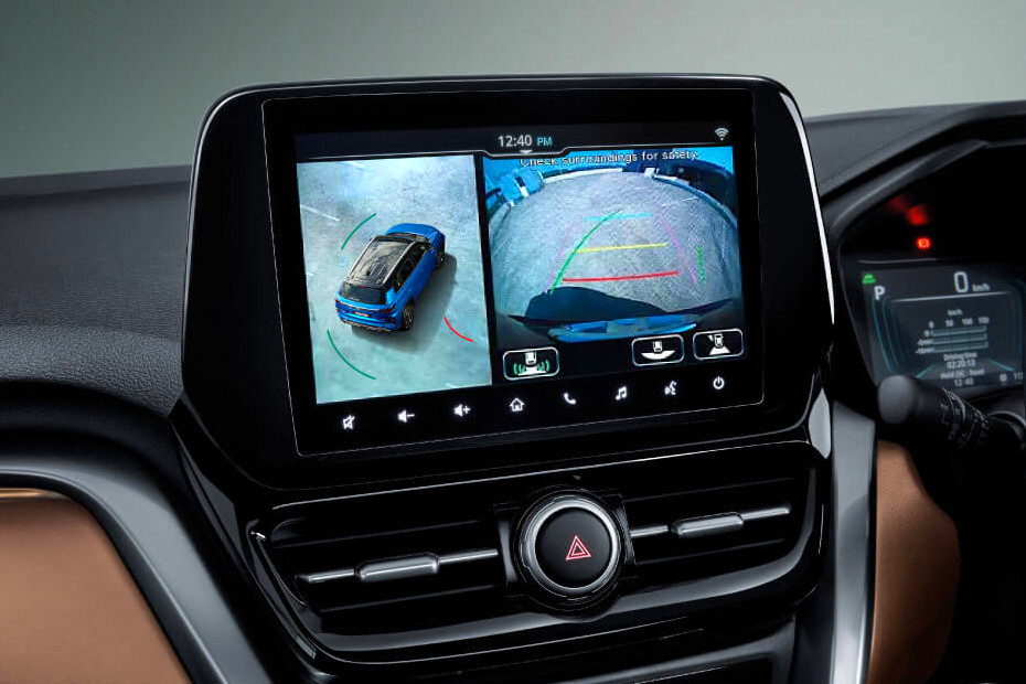 Toyota Urban Cruiser Hyryder Parking Camera Display