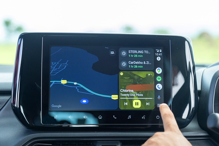 Maruti Swift Navigation or Infotainment Mid Closeup