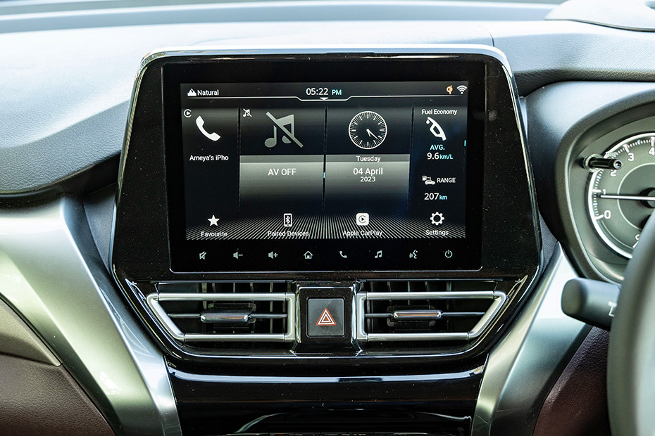 Maruti FRONX Infotainment System