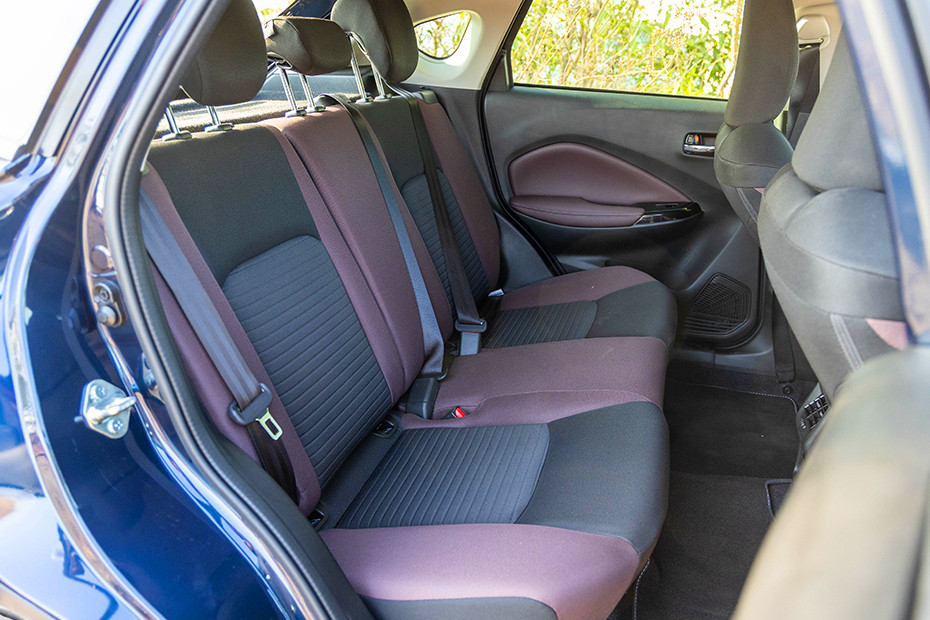 Maruti FRONX Rear Seats