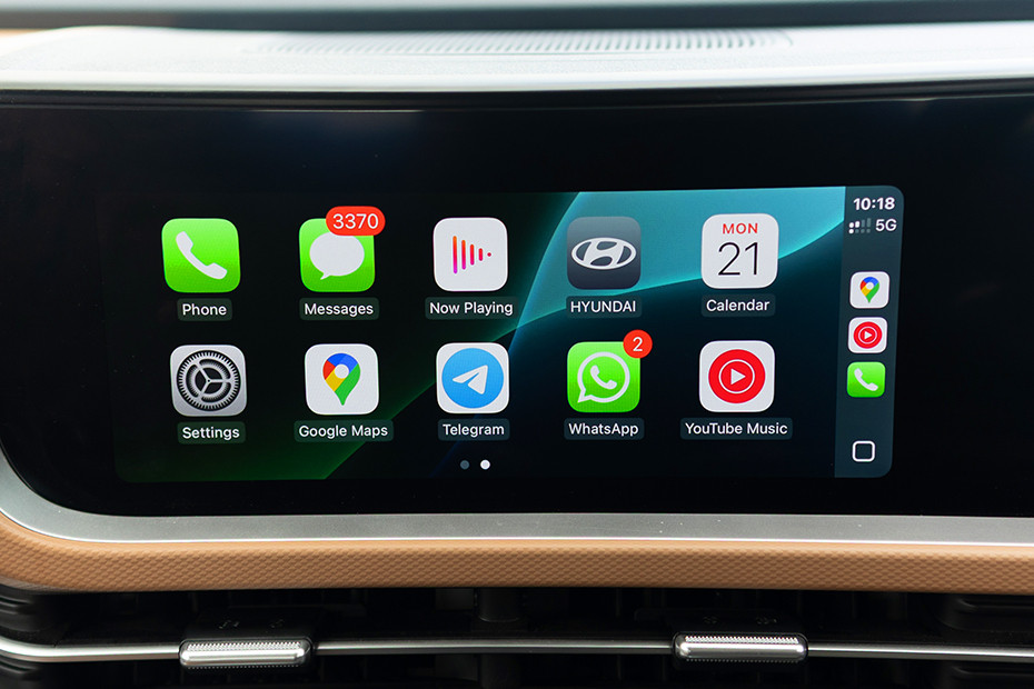 Hyundai Alcazar Apple CarPlay