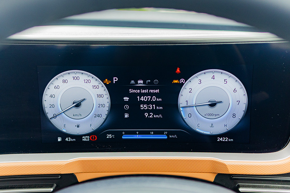 Hyundai Alcazar Instrument Cluster