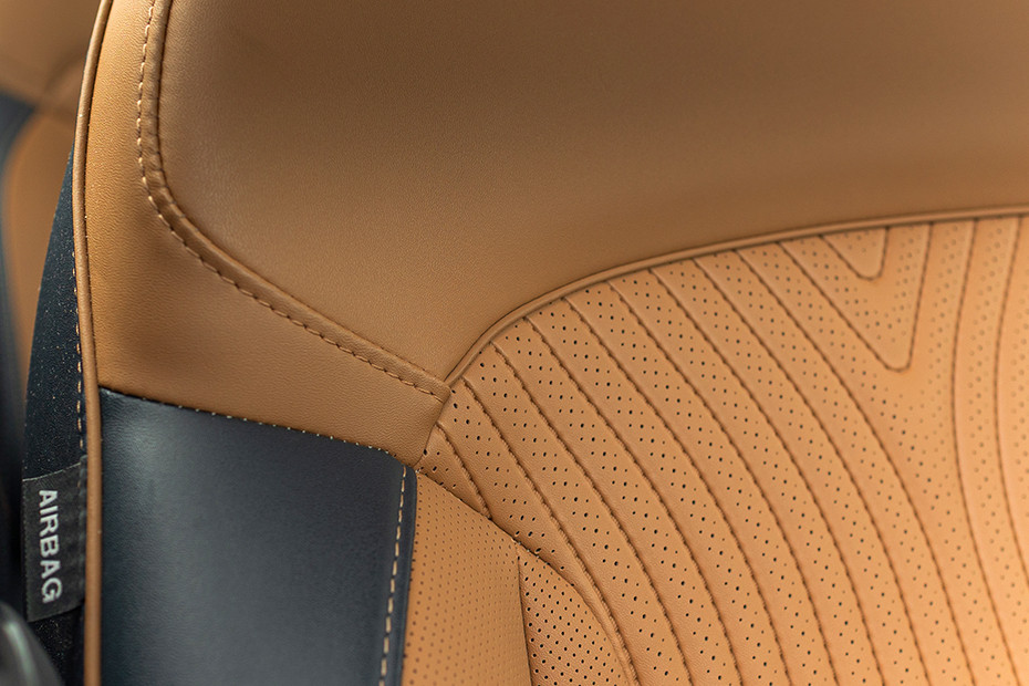 Hyundai Alcazar Seat Upholstery Stitching