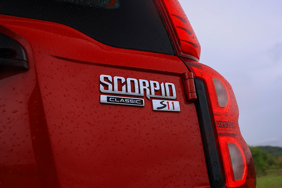 Mahindra Scorpio Model Badge