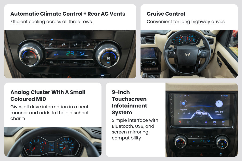 Mahindra Scorpio Visual summary